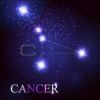 cancer zodiac sign of the beautiful bright stars
