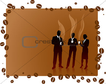 Business People on Coffee Break