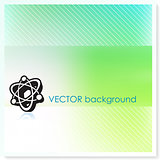 Atom on Vector Background