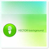 Light Bulb Icon Internet Button on Vector Background