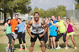 Loud Boot Camp Fitness Trainer