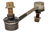Old and rusty stabilizer link