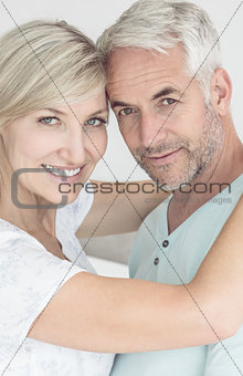 Portrait of a loving mature couple
