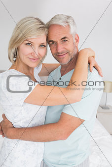 Portrait of a loving mature couple