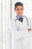 Doctor standing arms crossed
