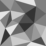 Grey triangle vector background or seamless pattern.
