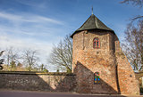 Round tower in the city wall of Xanten