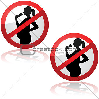 No drinks for pregnant women