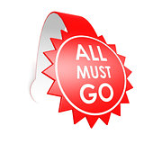 All must go star label