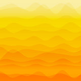 Abstract orange wave background