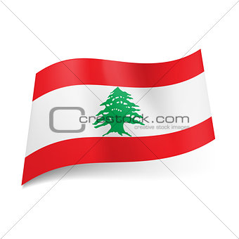State flag of Lebanon