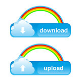 buttons download and upload
