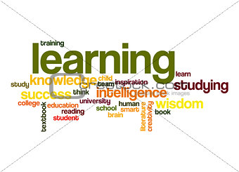 Learning word cloud