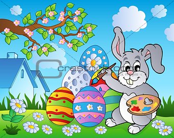 Easter bunny theme image 8