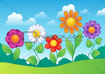 Flower theme image 9