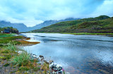Lofoten summer view (Norway).