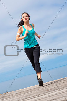 jogging