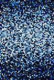 Abstract texture of a blue mosaic