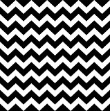 Zig zag simple pattern - black and white