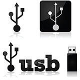 USB icons