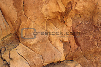 Sandstone rock in the Alps