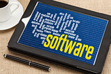 computer software word cloud