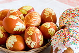 Easter eggs and pie