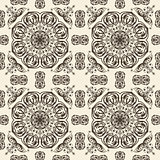 Vector seamless floral vintage pattern
