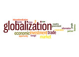 Globalization word cloud