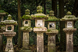 Japanese Stone Lanterns