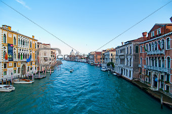 Venice Italy grand canal view