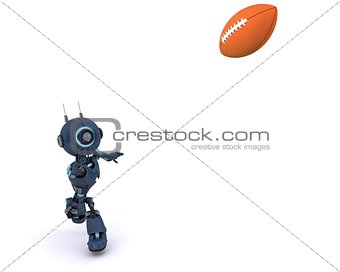 Android playing American Football