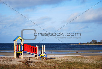 View at the coast of Baltic sea
