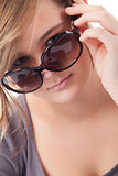 Teen with sunglasses