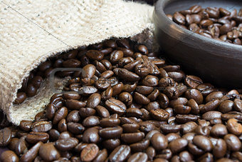 Coffee Beans Closeup II
