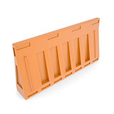 Portable traffic barriers