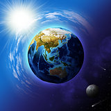 Image of earth planet