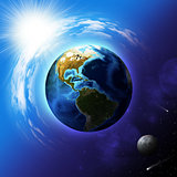 Image of earth planet