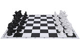 Chess on the chessboard