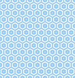 Seamless hexagons honeycomb pattern.