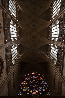 St Vitus Cathedral in Prague.