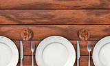 Dining table background