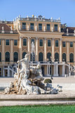 Sculpture in the Schonbrunn Palace in Vienna, Austria