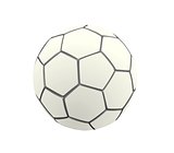 Soccer Ball in White Color