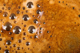 texture of freshly brewed coffee
