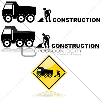 Construction sign