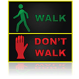 Walk and don't walk