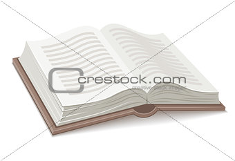 Book with open spread