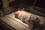 Newborn baby at ICU