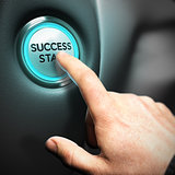 Business Success Concept, Motivational Picture